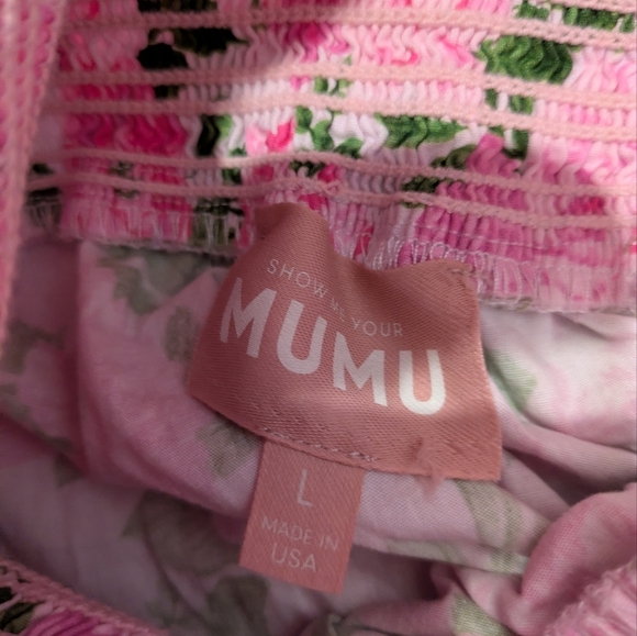 Show Me Your MuMu Pink Floral Dress - Picture 4 of 7